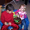 Cami and Jonathan hanging out on the Sponge Bob couch.<br><div class='photoDatesPopup'><br>from David's Photos taken 12/17/2005 and posted 1/1/2006</div>