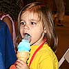 Blue ice cream...what a treat.<br><div class='photoDatesPopup'><br>from Emily's Photos taken 8/2/2007 and posted 8/21/2007</div>