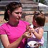 As soon as I eat this marshmallow, I'm going to jump in that fountain.<br><div class='photoDatesPopup'><br>from Emily's Photos taken 6/24/2006 and posted 7/13/2006</div>