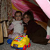Here I am playing under a tent with my sister.<br><div class='photoDatesPopup'><br>from Elise's Photos taken 11/8/2008 and posted 12/14/2008</div>
