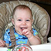 I love to play in my highchair.<br><div class='photoDatesPopup'><br>from Emerson's Photos taken 4/10/2013 and posted 7/18/2013</div>