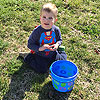 What do you mean I am supposed to fill my bucket?  I have 1 egg and now I will open it and enjoy the candy inside.<br><div class='photoDatesPopup'><br>from Emerson's Photos taken 4/4/2015 and posted 8/1/2015</div>