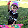 If you want to fly a kite, Emerson recommends wearing a tiara helmet and your sister's shirt.  He didn't feel it was fair they got a Purdue shirt when it should have been his.<br><div class='photoDatesPopup'><br>from Emerson's Photos taken 9/20/2015 and posted 11/1/2015</div>