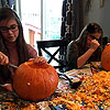 The girls are now to an age to do the entire pumpkin by themselves.  Oh happy day!<br><div class='photoDatesPopup'><br>from Elise's Photos taken 10/26/2018 and posted 11/10/2018</div>