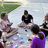 Cupcakes and ice cream in the driveway.<br><div class='photoDatesPopup'><br>from Elise's Photos taken 5/22/2020 and posted 8/26/2020</div>