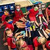 Elias' class showing off their red for spirit day.<br><div class='photoDatesPopup'><br>from Elias' Photos taken 10/18/2020 and posted 11/19/2020</div>