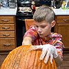 Pumpkin guts are gross.  Always need gloves.<br><div class='photoDatesPopup'><br>from Emerson's Photos taken 10/29/2021 and posted 2/22/2022</div>